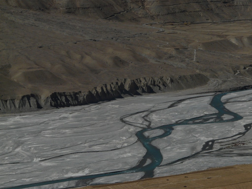 view from the Ki monastery...the cold desert..