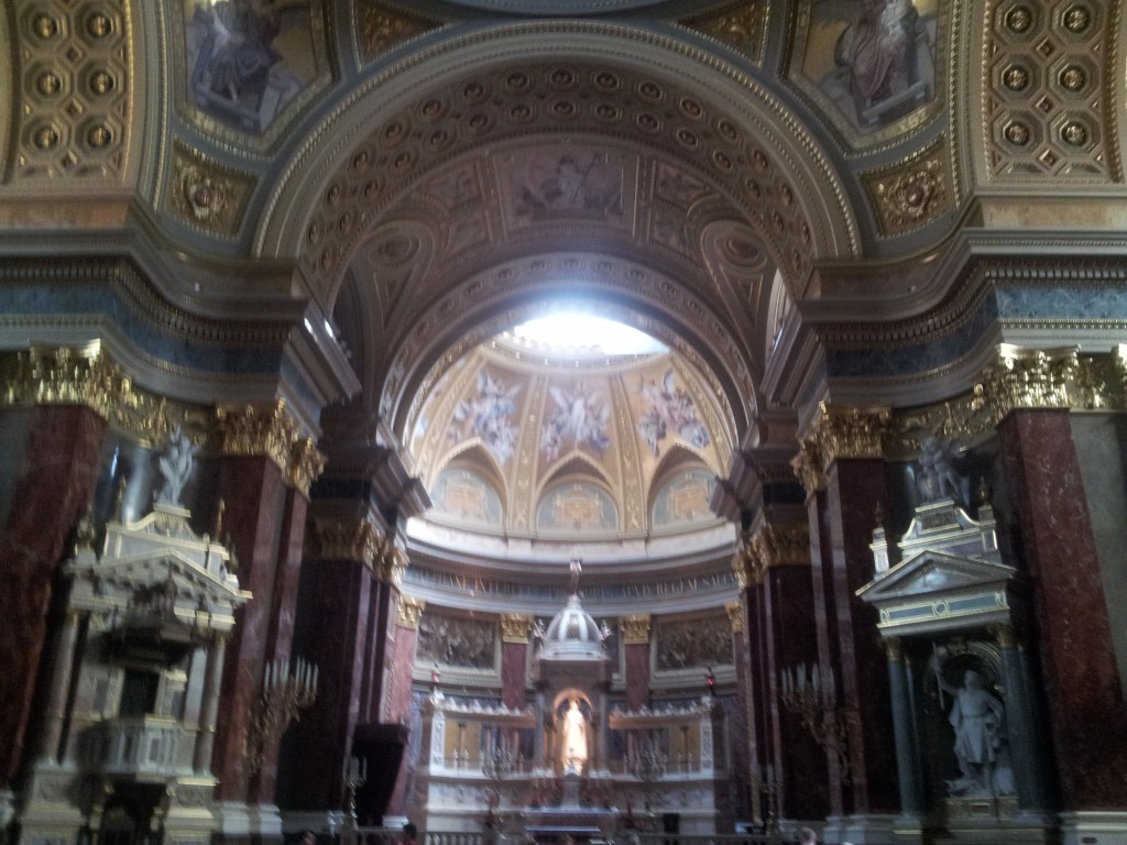 inside the basilica