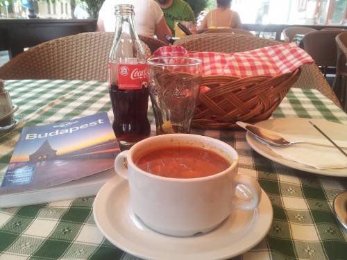 Hungarian Goulash at Lugas Étterem